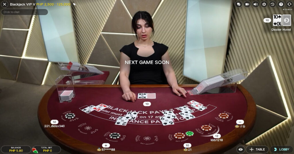 VIP Blackjack